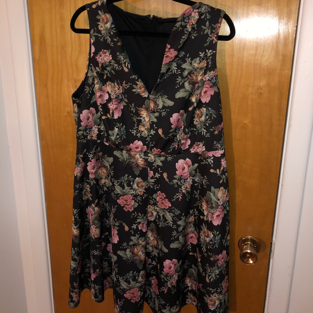 ASOS Curve Fit and Flare Dress